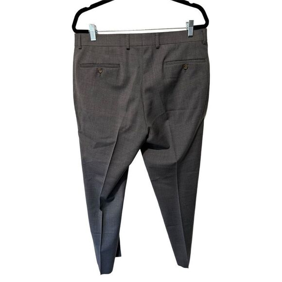 Lauren Ralph Lauren High Performance Gray Wool Pleated Dress Pants Size 34x32 - Picture 6 of 8